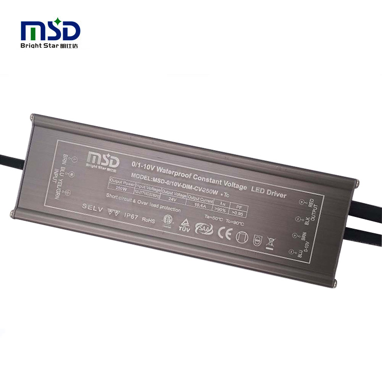 LED driver power supply, LED power supply, LED waterproof driver power supply, outdoor dimming power supply, outdoor street light power supply, Shenzhen Mingshida Intelligent Technology Co., Ltd
